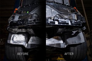 Chevrolet Corvette Heat Shields - Rear - CORSA Performance - Black Out - Black - `23-`25 Chevrolet Corvette Heat Shields - Rear - CORSA Performance - Black Out - Black - `23-`25